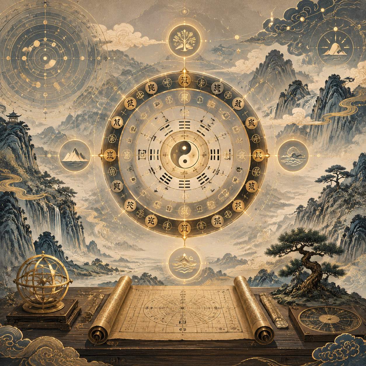 大六壬四课生克排盘_核心规则与原局影响全解析