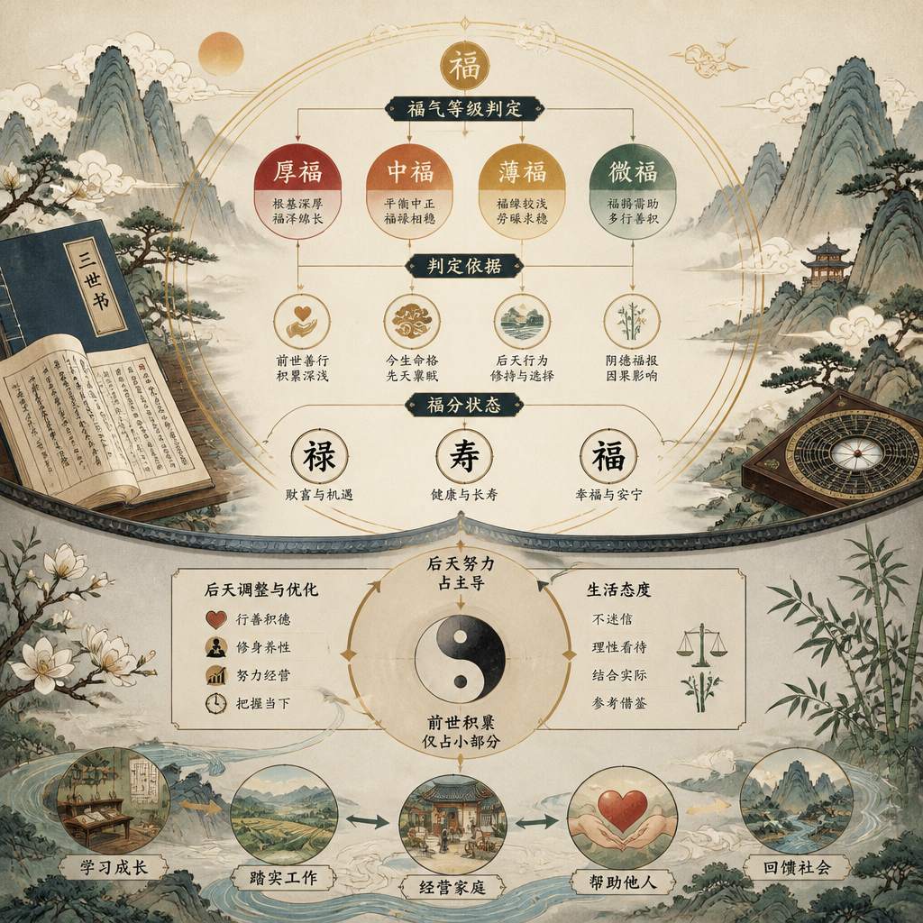 三世书福禄寿详解_不同命格的福气等级与提升方法