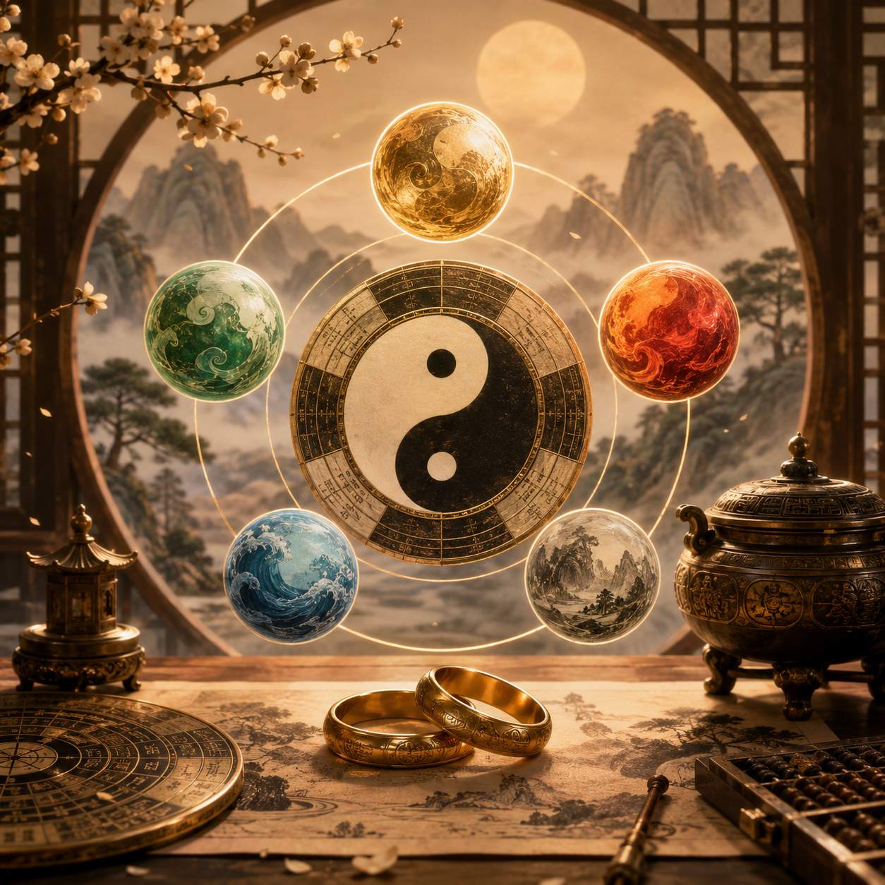 家庭适配性合婚判断_八字合婚核心方法与规则全解