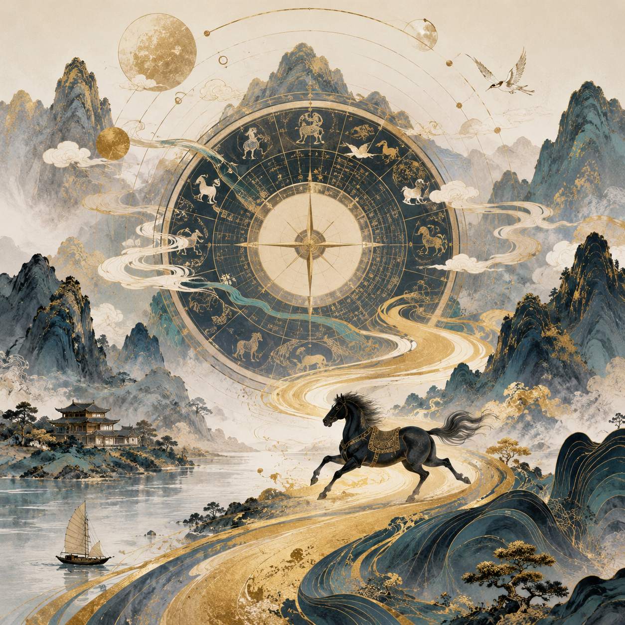 日坐驿马是什么意思_对事业财运的影响全解析