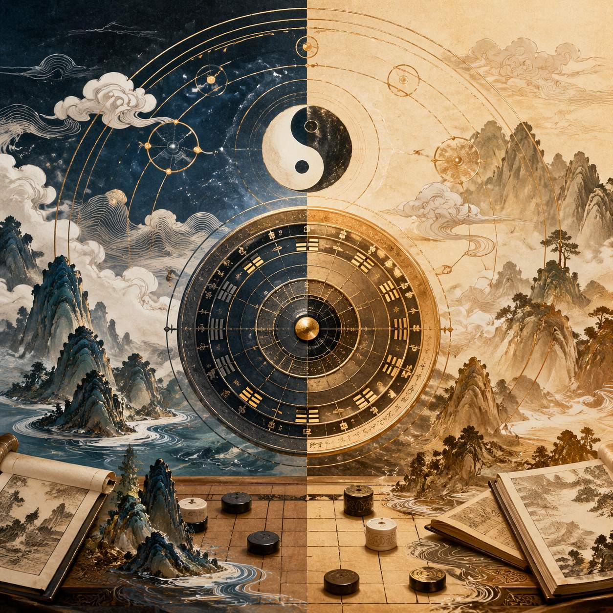 天盘地盘对应规则_奇门遁甲入门必学的核心知识点