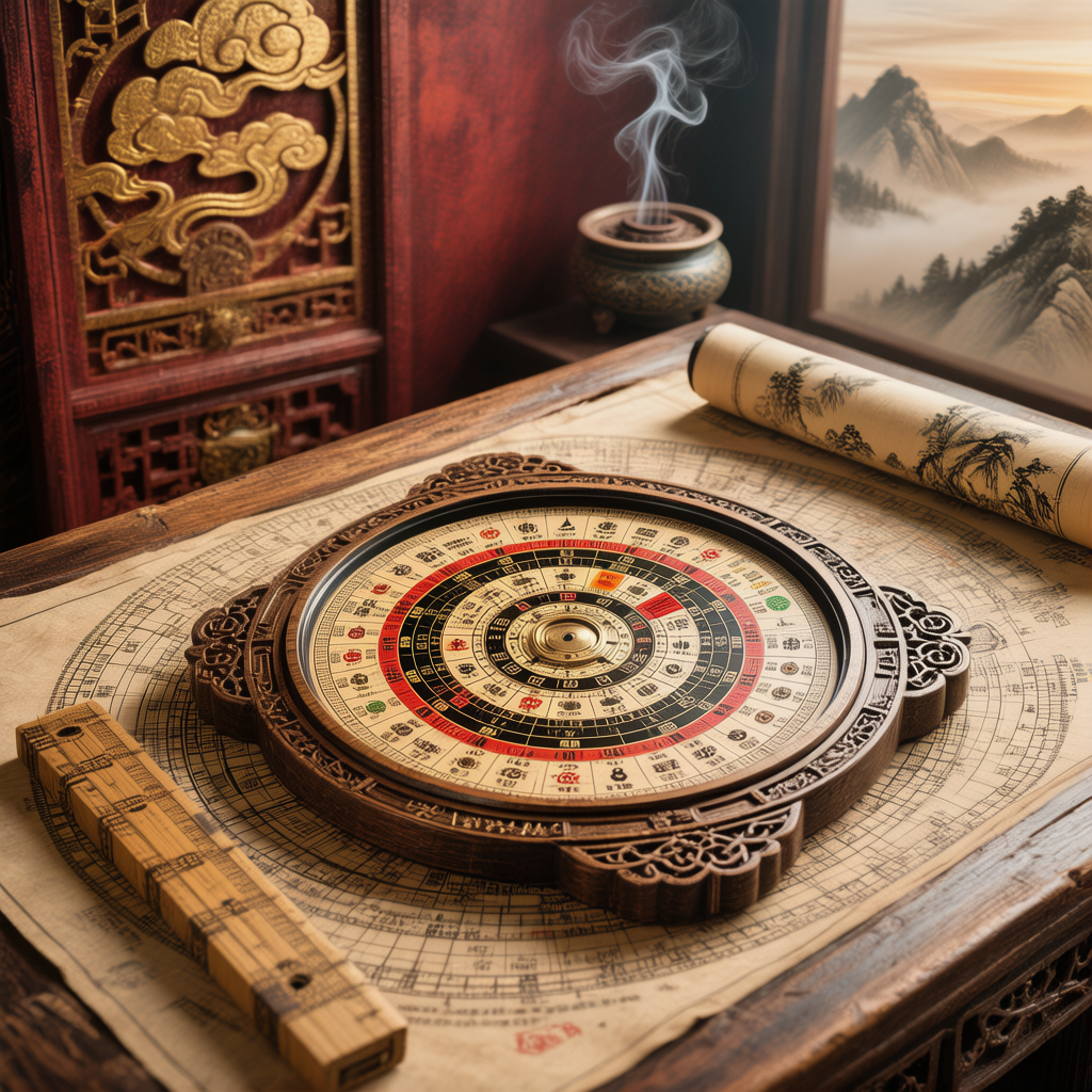 玄空飞星上山下水格局_排盘识别方法与核心含义详解