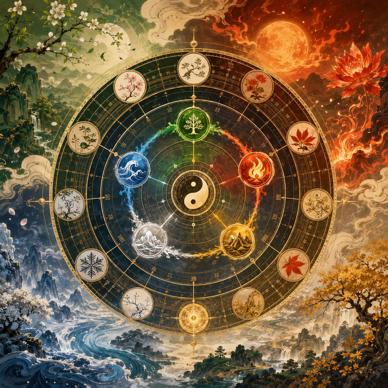 八字排盘里的月令_核心作用与排盘关键地位详解