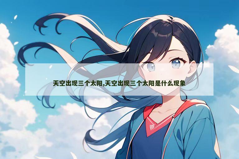 天空出现三个太阳,天空出现三个太阳是什么现象
