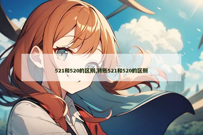 521和520的区别,转账521和520的区别