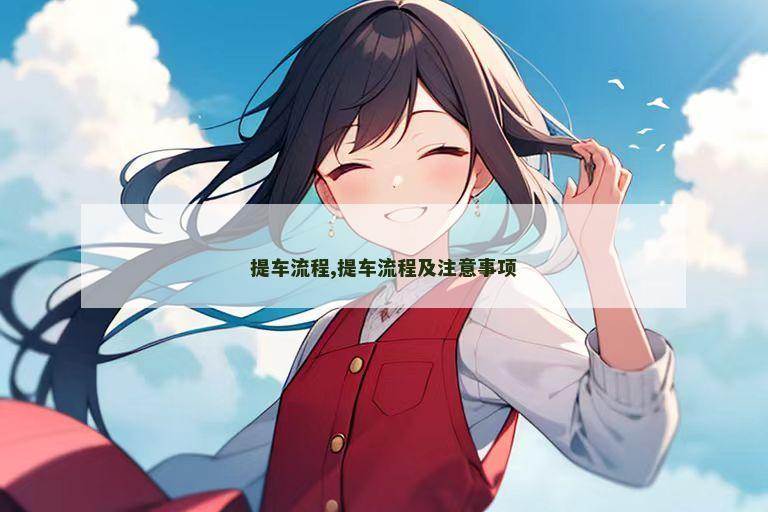 提车流程,提车流程及注意事项