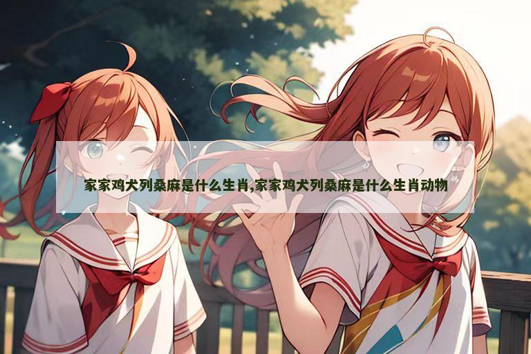 家家鸡犬列桑麻是什么生肖,家家鸡犬列桑麻是什么生肖动物